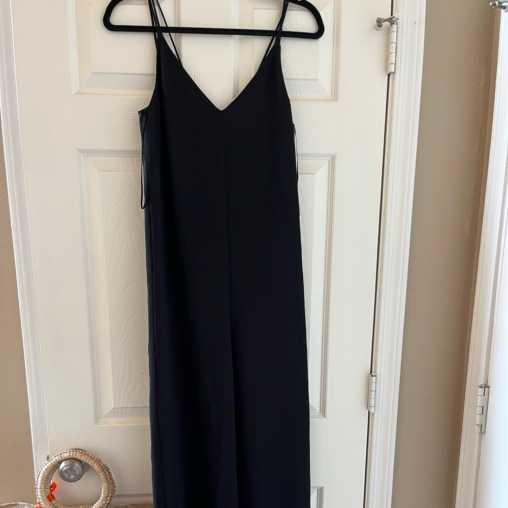 Mango black jumpsuit size 5